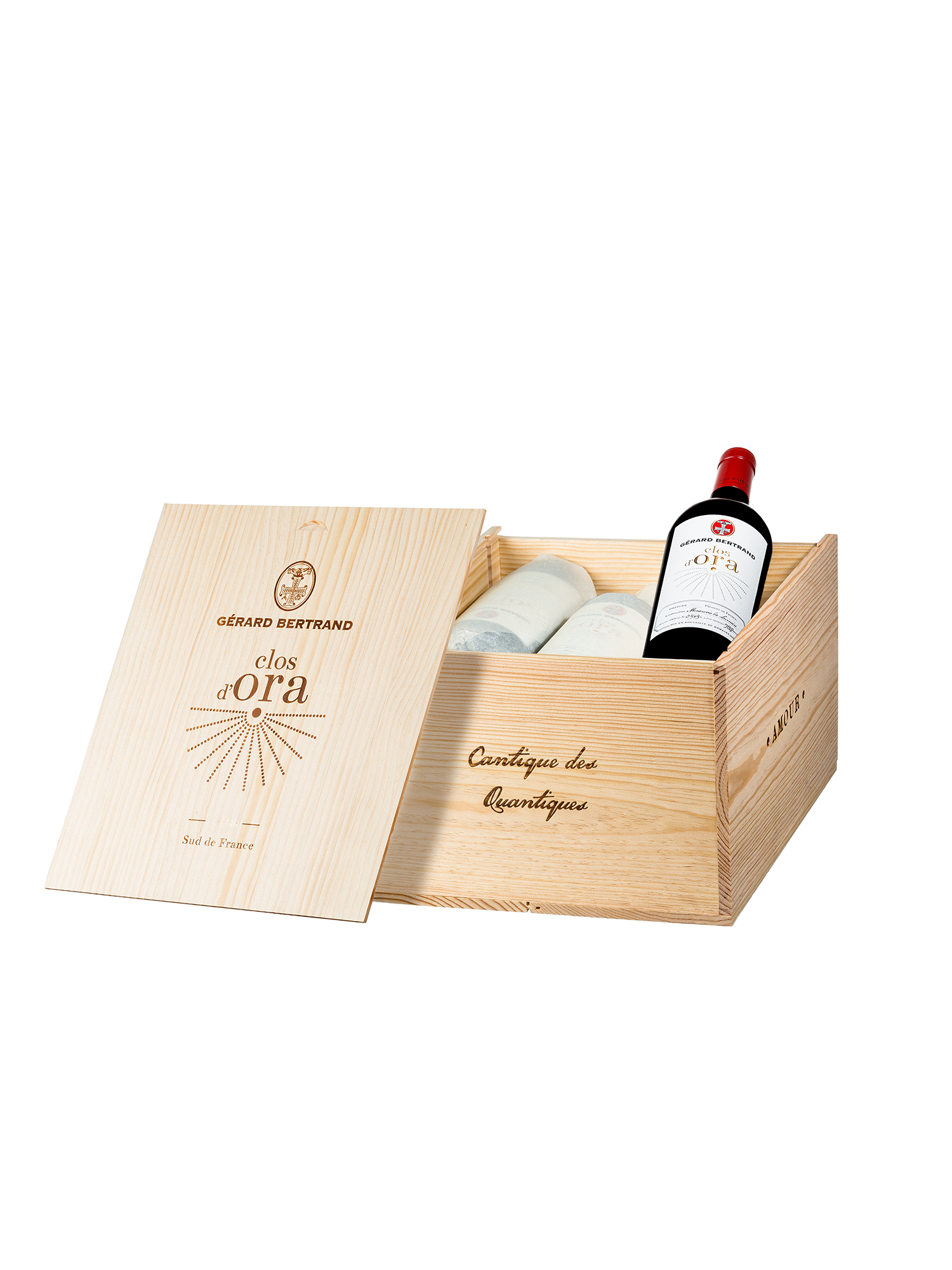 Clos d'Ora 2018 Coffret Bois 6 Bouteilles 75cl - Gérard Bertrand 