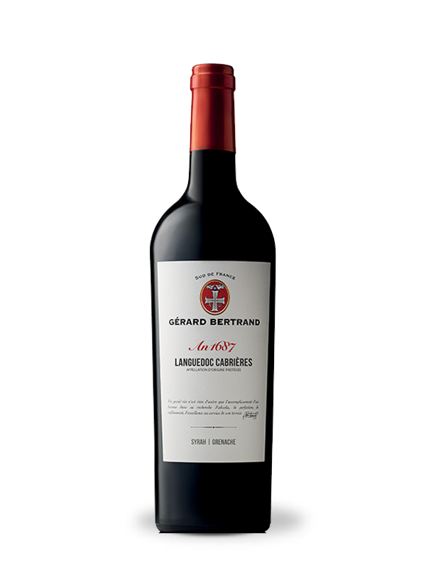 Héritage An 1687 Languedoc Cabrières Rouge 2020 - Gérard Bertrand 