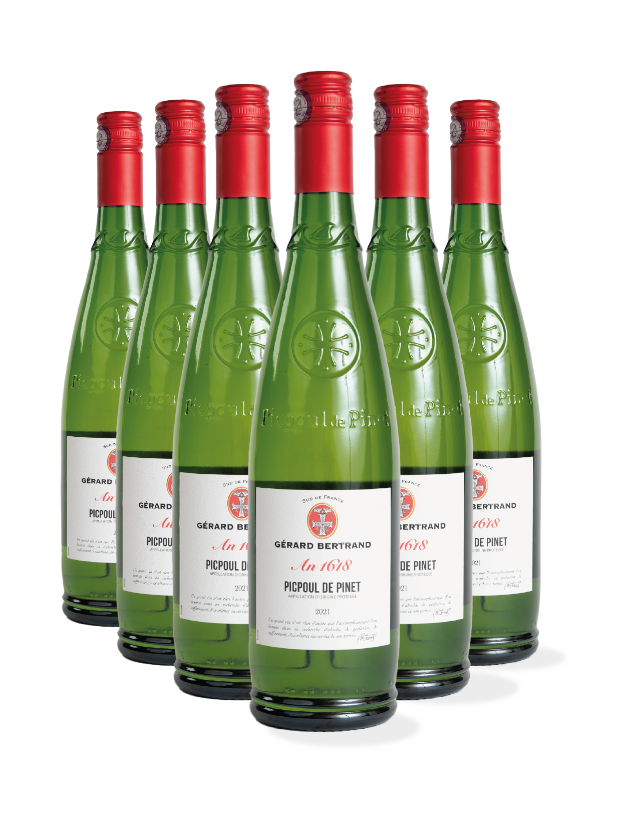 Héritage "An 1618" Picpoul de Pinet 2023 X6 - Gérard Bertrand 