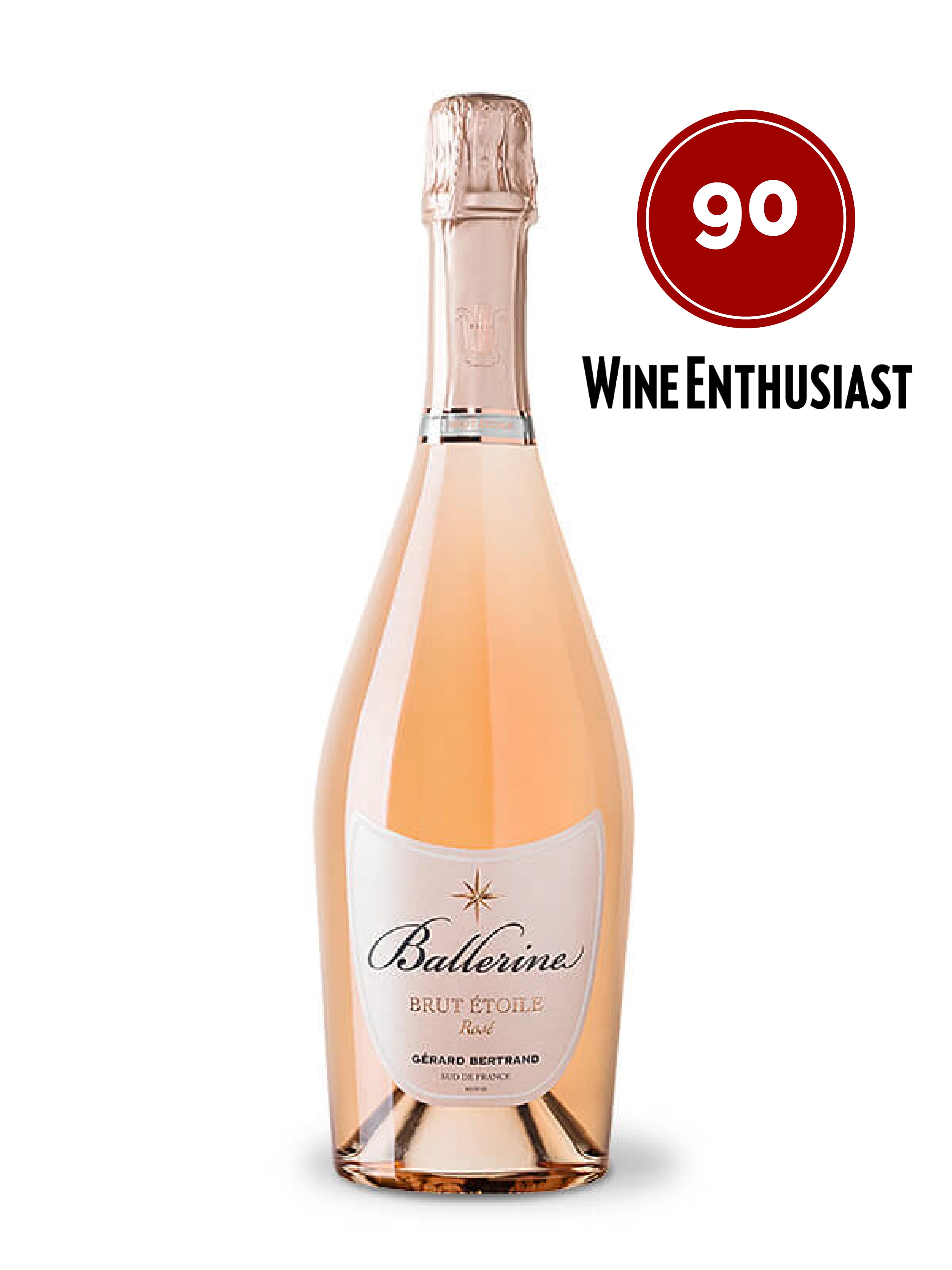 Ballerine Brut Etoile Rosé 6x75cl - Gérard Bertrand 