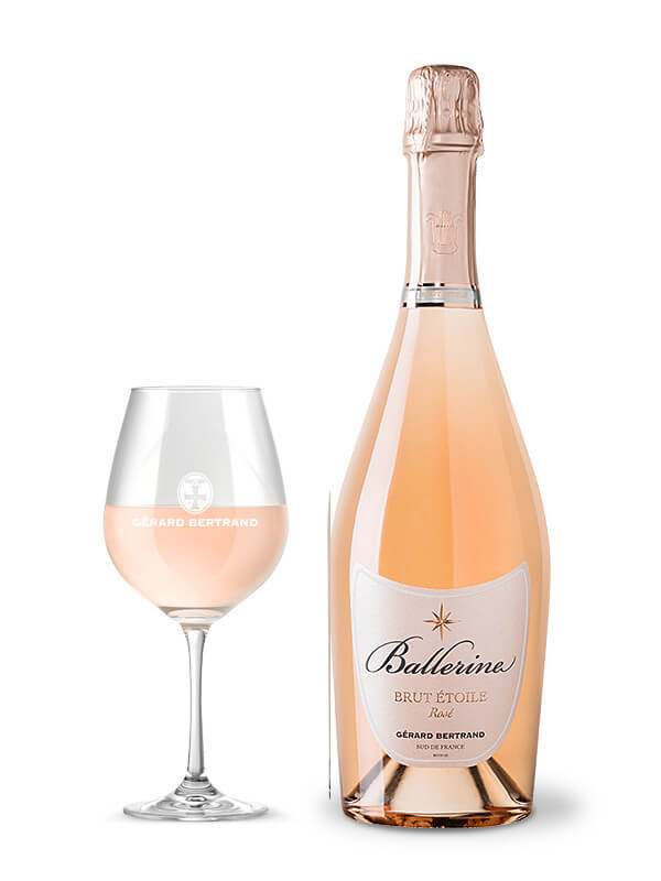 Ballerine Brut Etoilé Rosé - Gérard Bertrand 