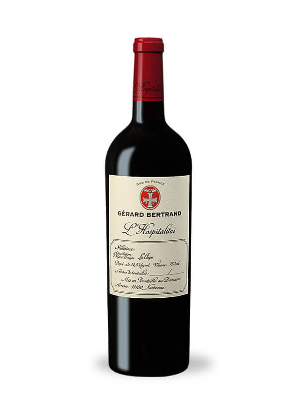 L'Hospitalitas 2023 75cl vin rouge biodynamique La Clape - Gérard Bertrand 