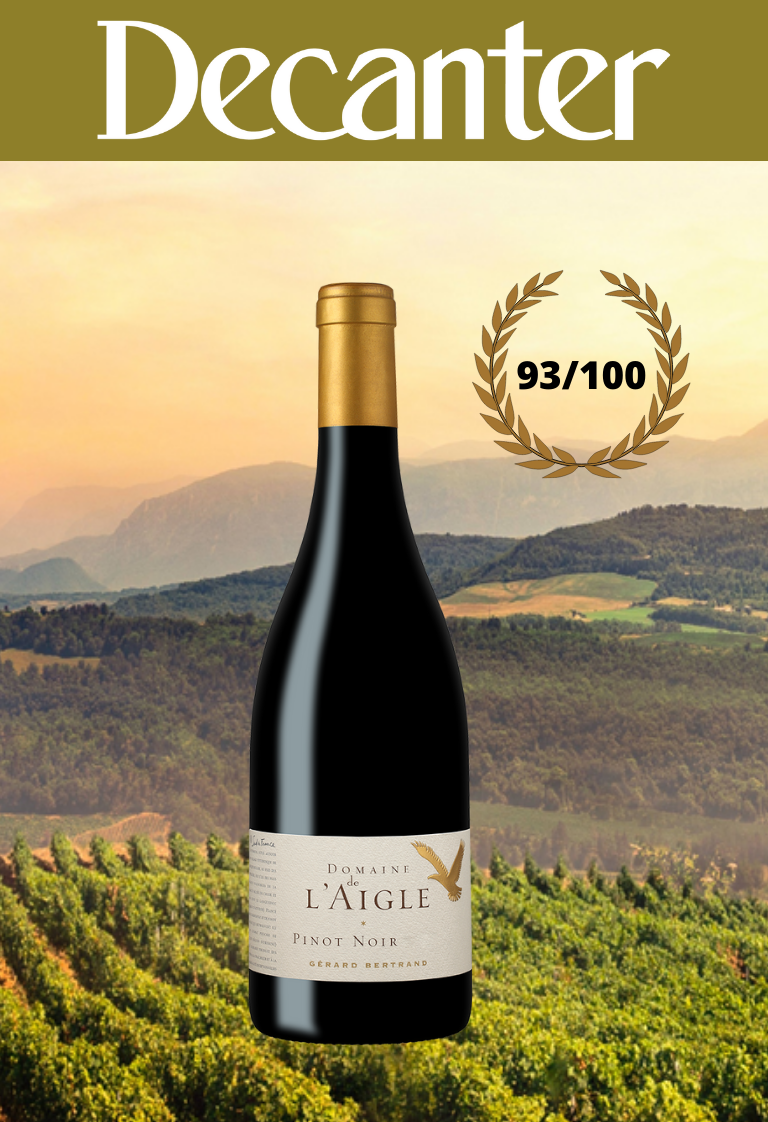 Domaine de l’Aigle Pinot Noir 2020 obtient une note de 93/100 par Decanter