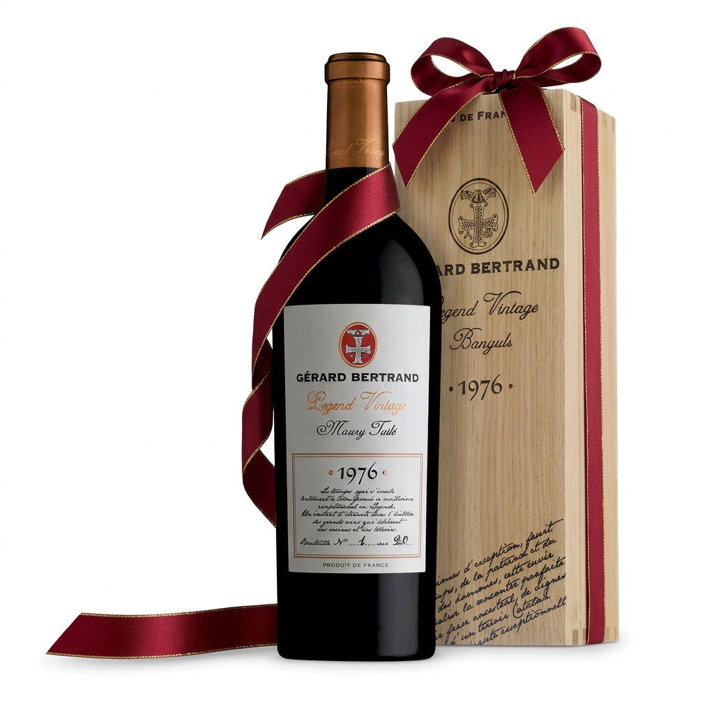 Cadeau 50 ans en 2026 : offrez Legend Vintage 1976 en coffret bois