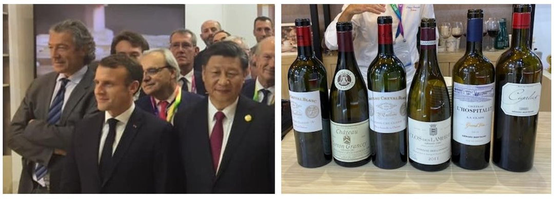 Le Château l'Hospitalet Grand Vin rouge choisi par le Président Emmanuel Macron pour promouvoir l'excellence des vins français