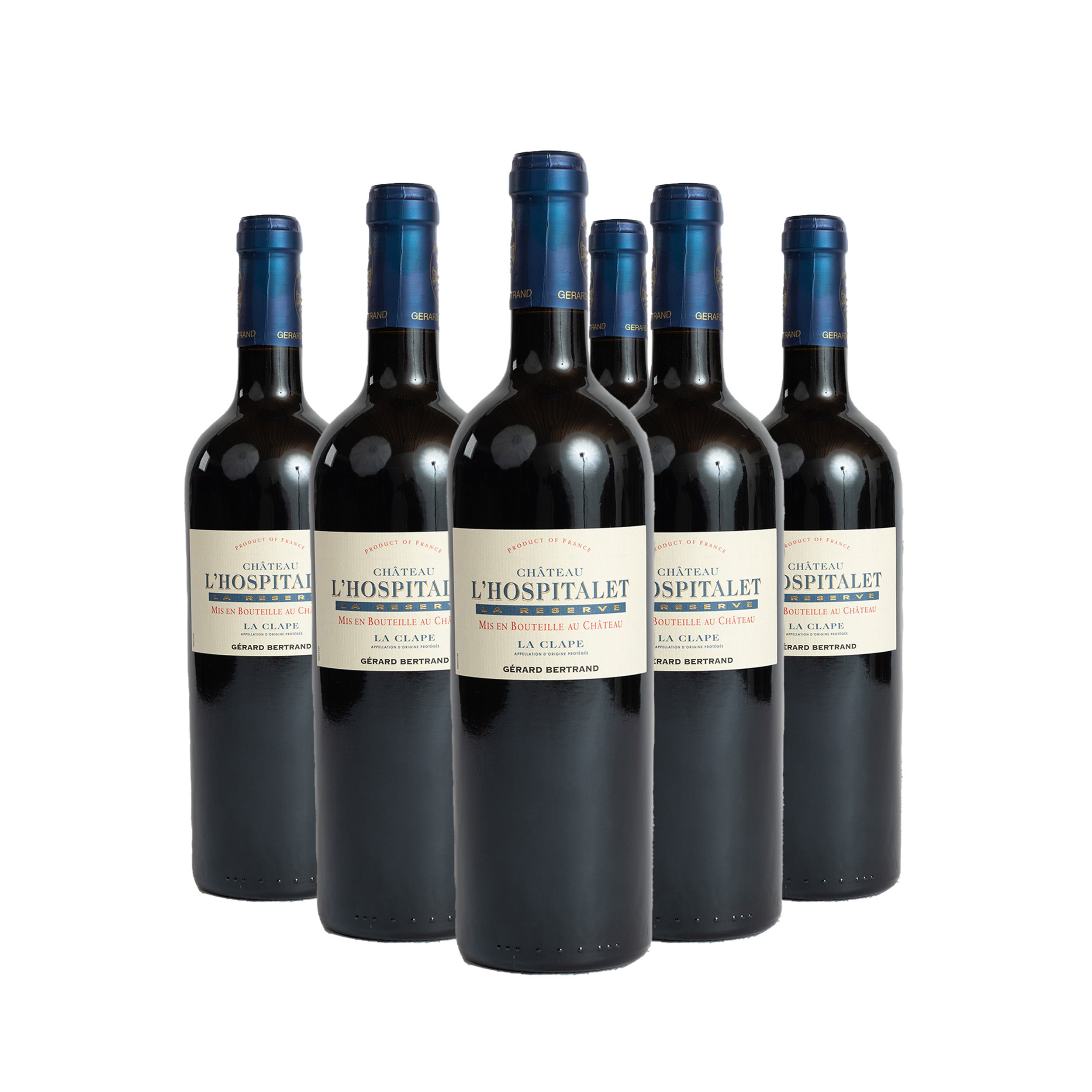 Château l'Hospitalet La Réserve Rouge 75cl 2022 Lot 6 bouteilles 75cl - Gérard Bertrand 