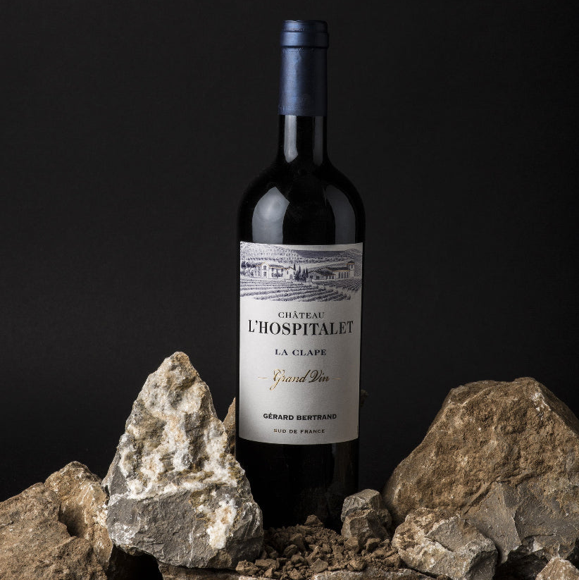 Château L'Hospitalet Grand Vin rouge AOP La Clape 2023 – Lot 6 Bouteilles 75cl