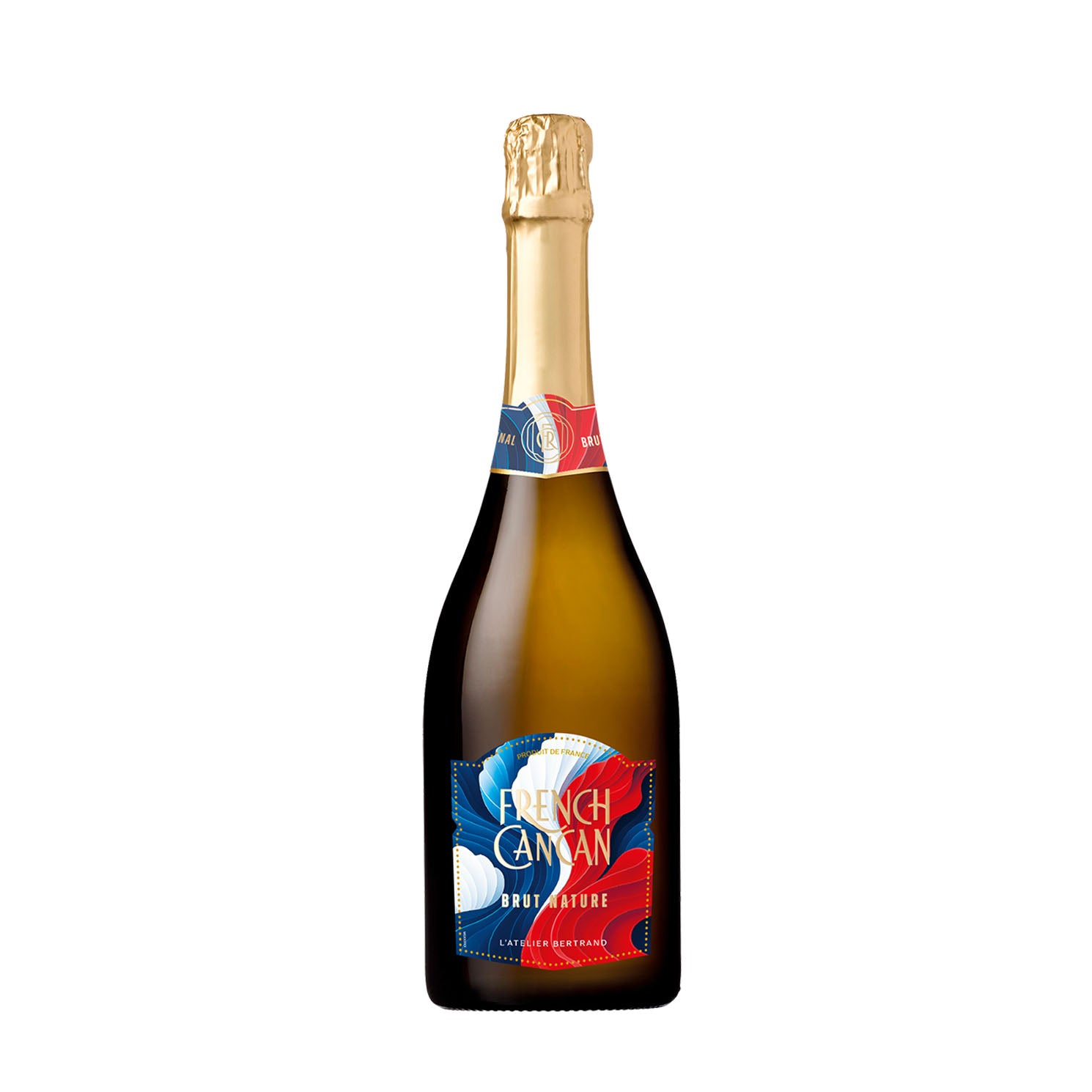 French Cancan Brut Tricolore 75cl Bio Vin de France