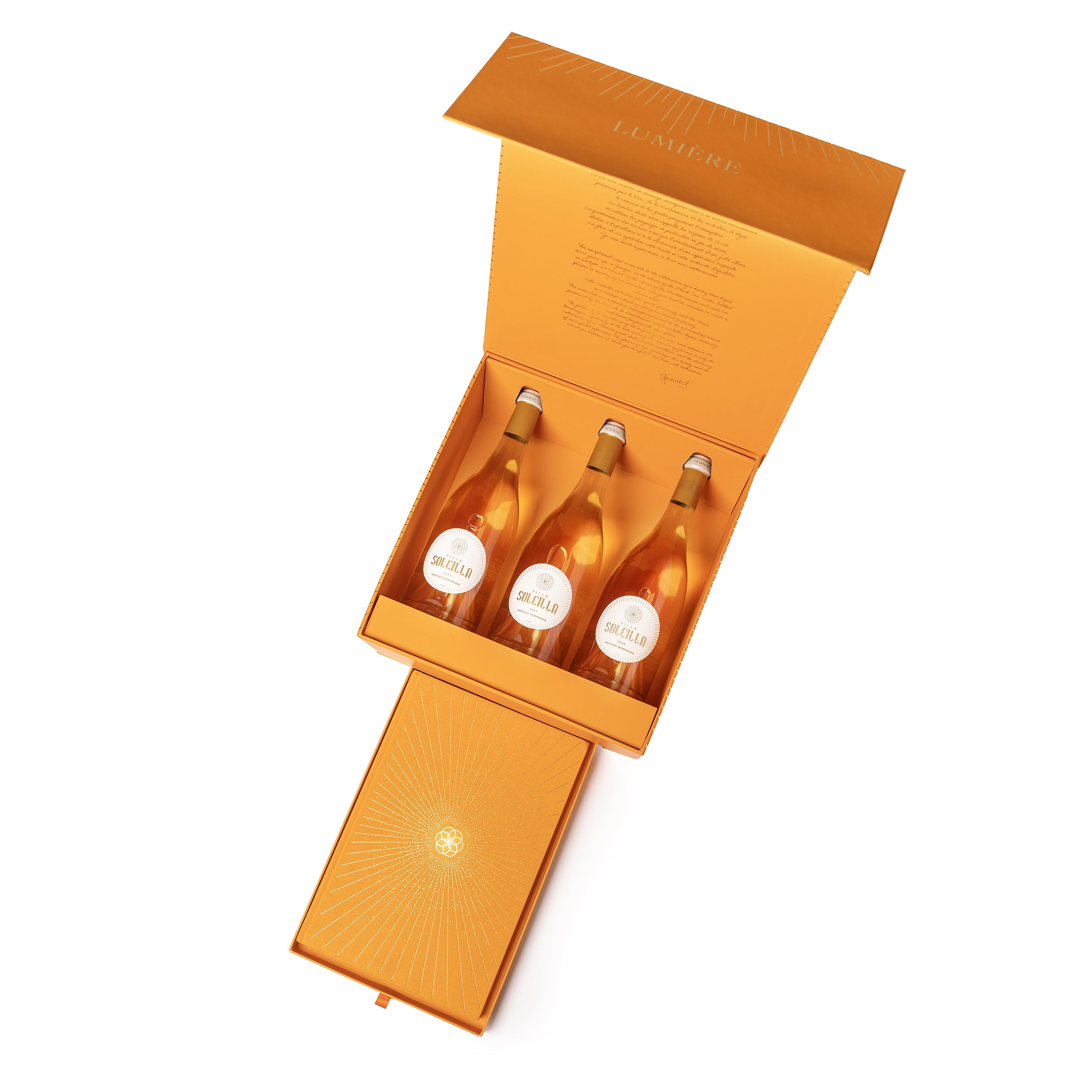 Coffret Édition Limitée Verticale 3 Millésimes Villa Soleilla - Gérard Bertrand 