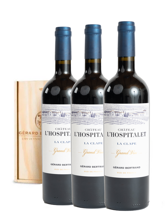 Château l'Hospitalet Grand Vin Rouge 2017 - Meilleur Vin rouge du monde IWC 2019