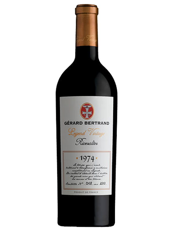 Legend Vintage 1974 Natural Sweet Wines Rivesaltes