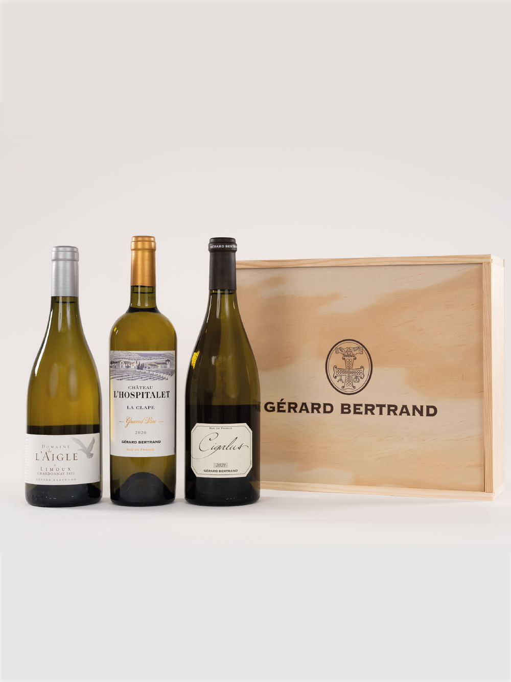 Coffret Château l'Hospitalet Meilleur Vin du Monde – Gérard Bertrand