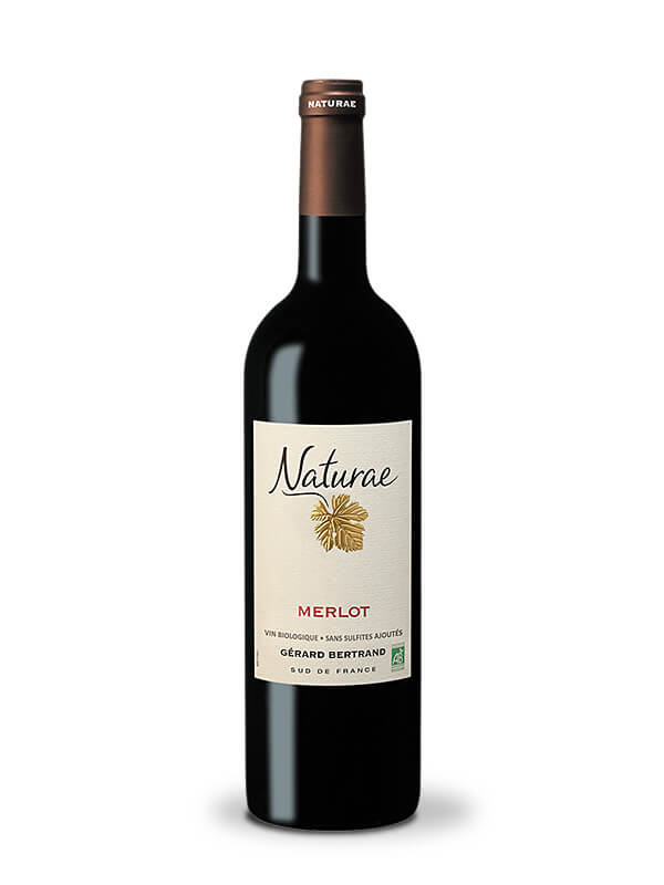Naturae merlot vin rouge bio vegan sans sulfites